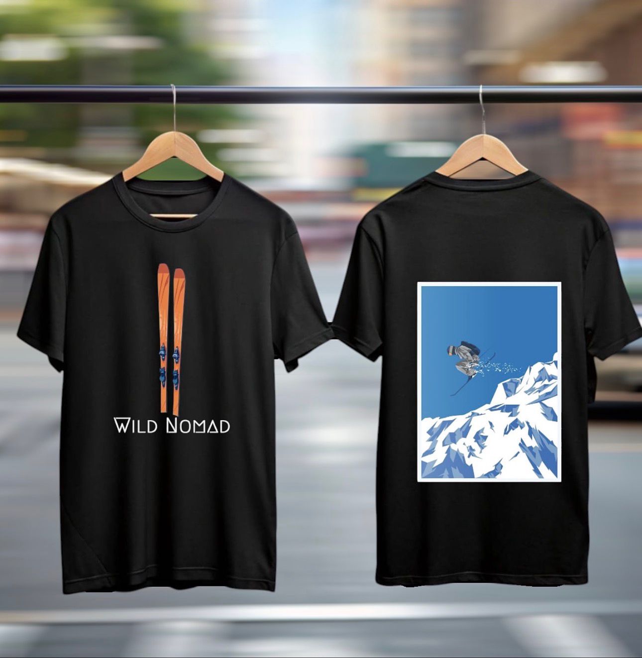 Wild Nomad Ski T-shirt
