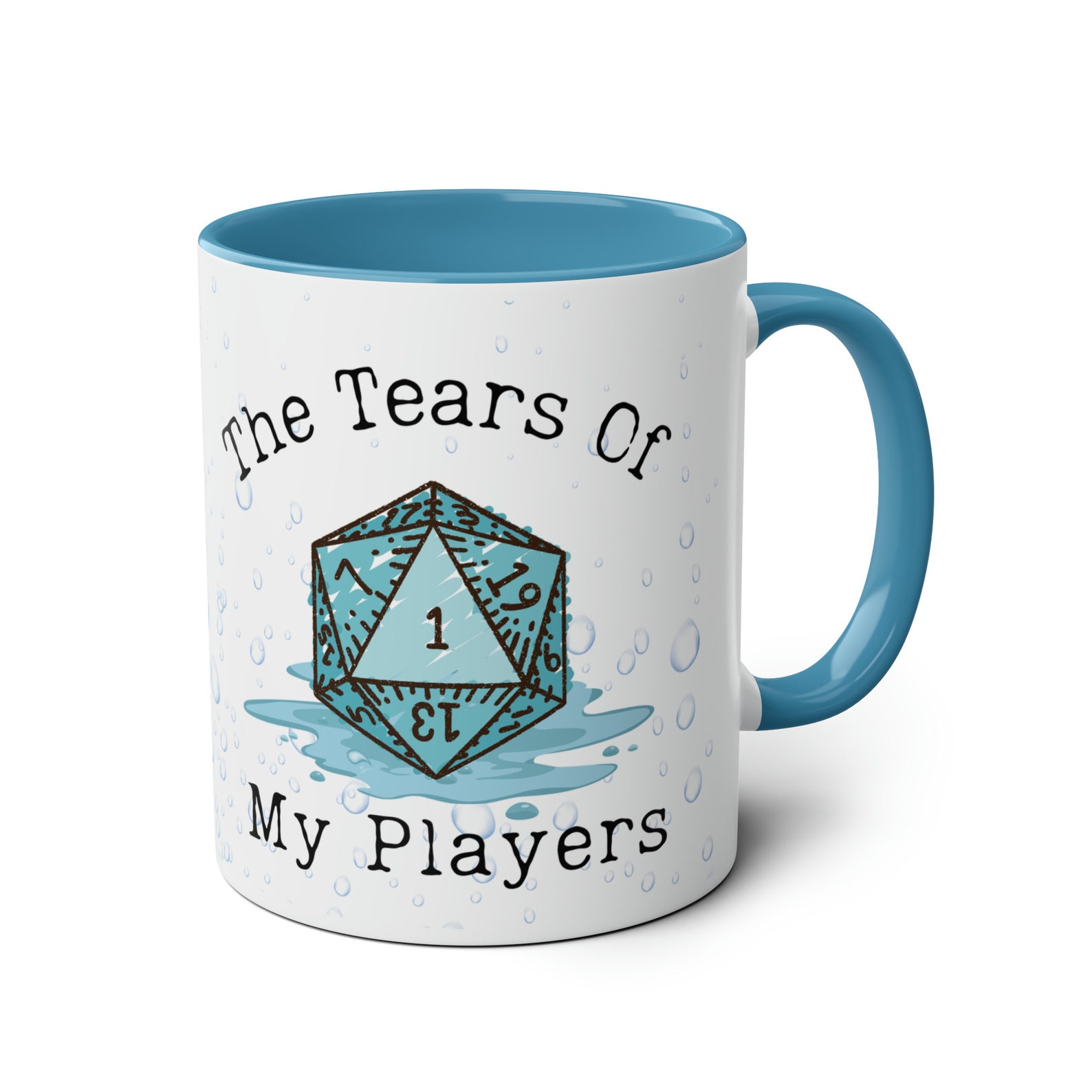 Dnd Mug, The Tears of My Player Gift for DM, Dungeons Dragons Game Master Coffee Cup, Ideal for Birthday or Christmas, RPG table top gamer
