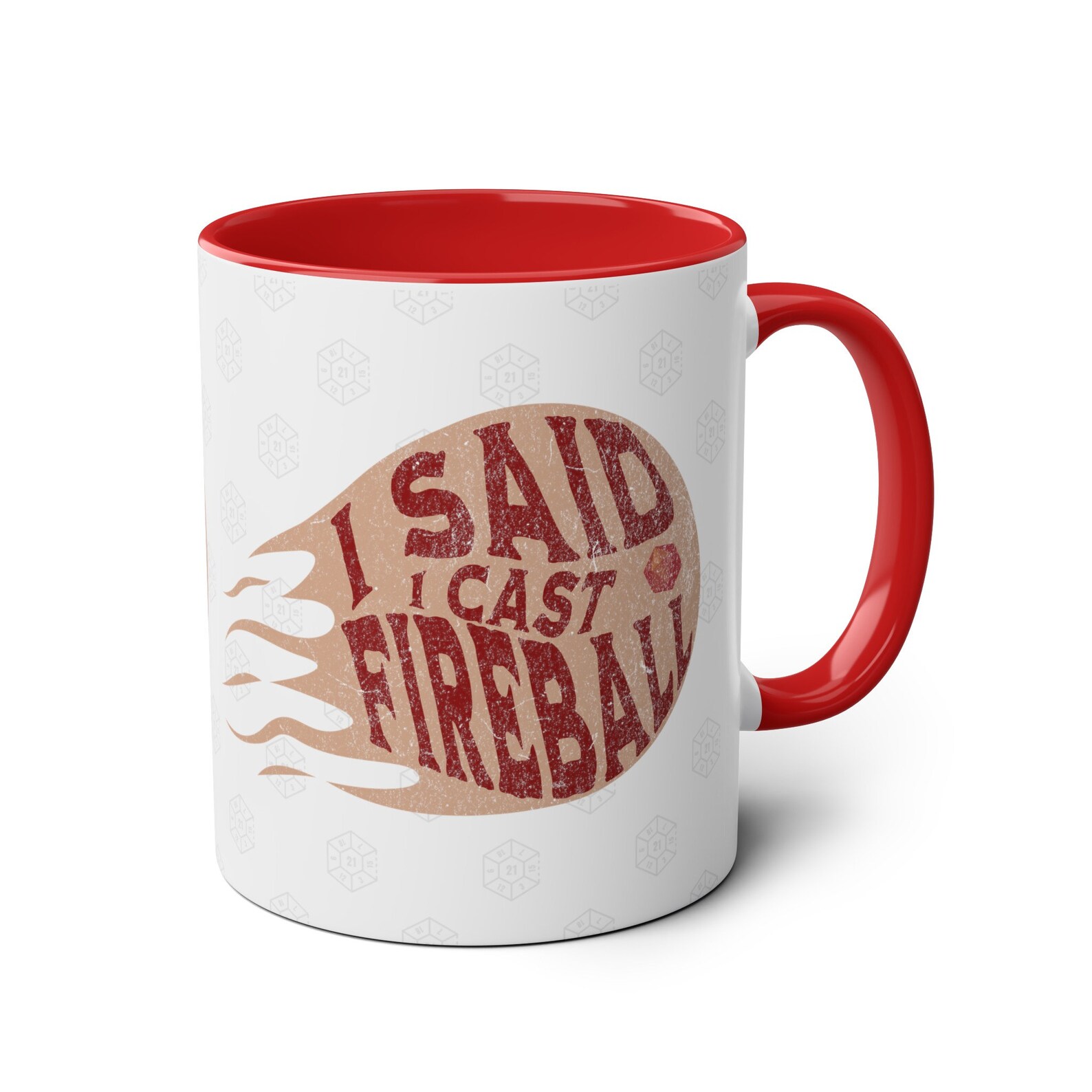 Dnd Mug I Said I Cast Fireball Gift for Dm Or Magic Dungeons and Dragons Player Group Gathering