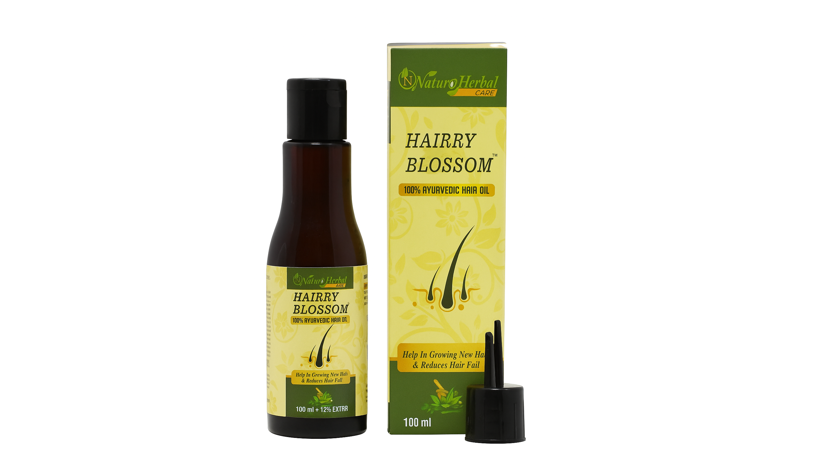 Hairry Blossom Herbal Hair Oil
