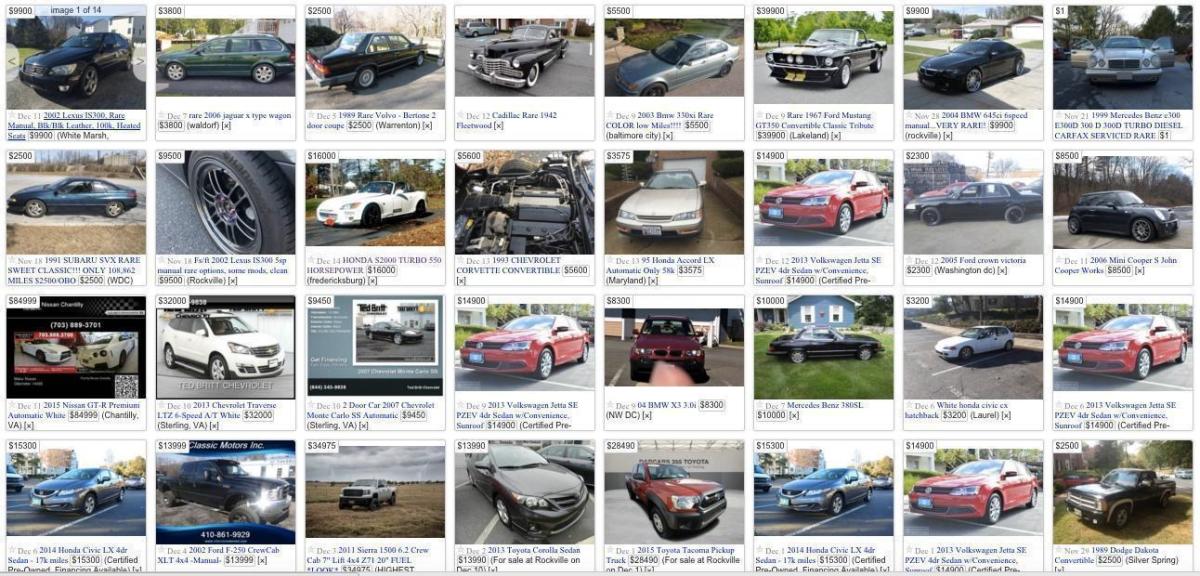 Cars Collection and Shipping