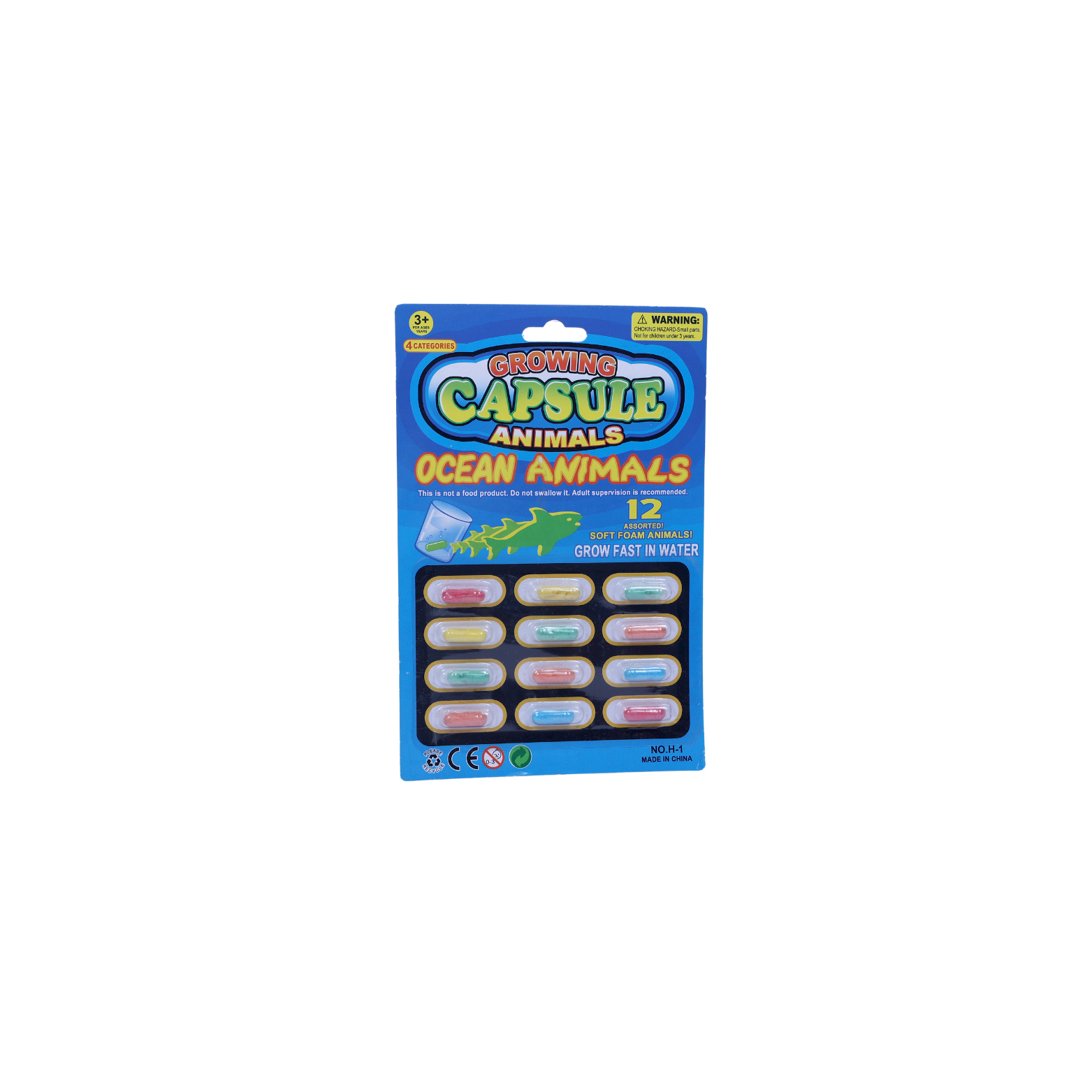Growing Capsule Ocean Animals (PACK OF 2)