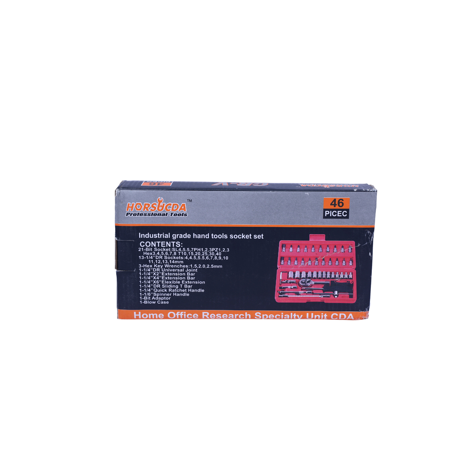 46-piece tool socket set