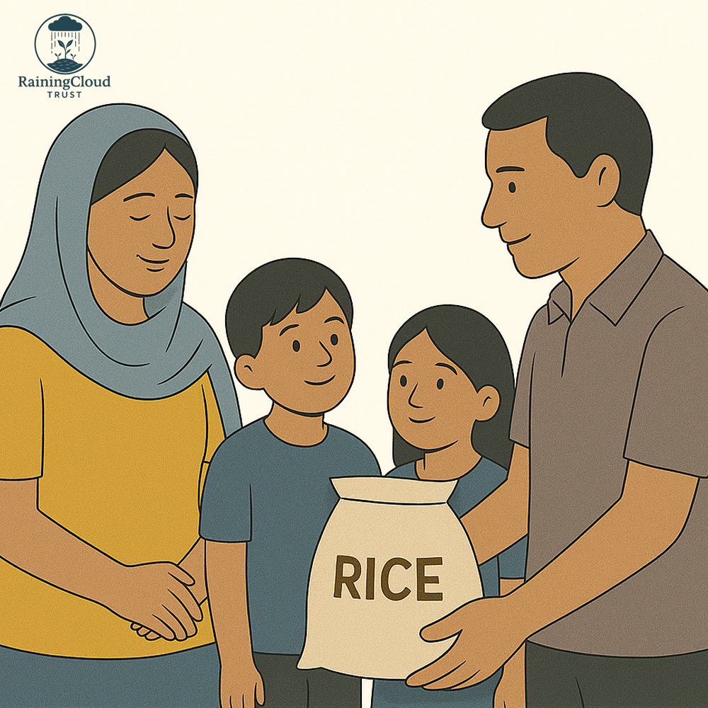 Food & Rice Assistance for a Family