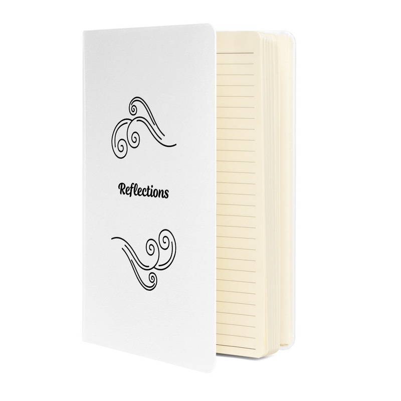 Hardcover bound notebook