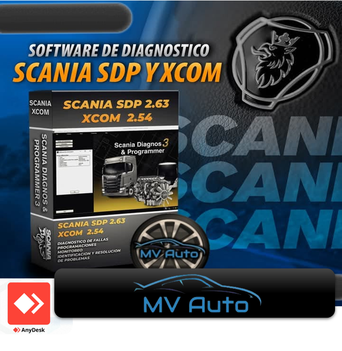 SCANIA SDP3 2.63 + XCOM 2.54