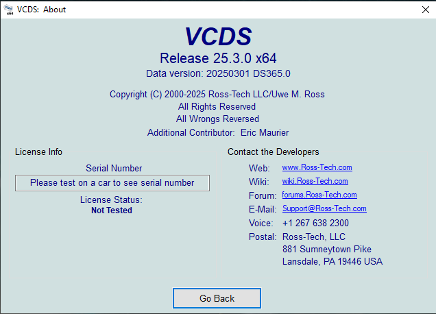 VCDS 25.3