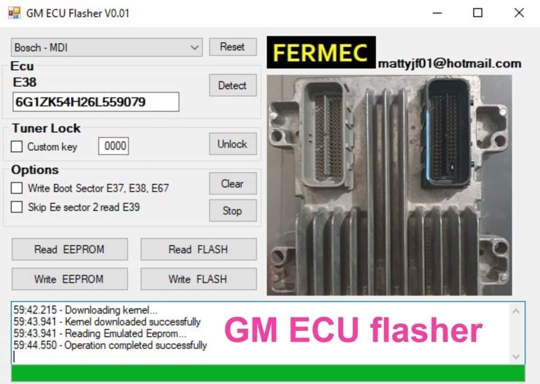 GM ECU Flasher v0.02