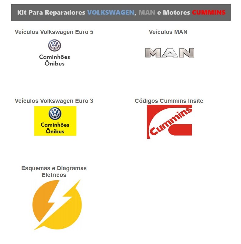 Kit de Reparación VW, Man y Cummins