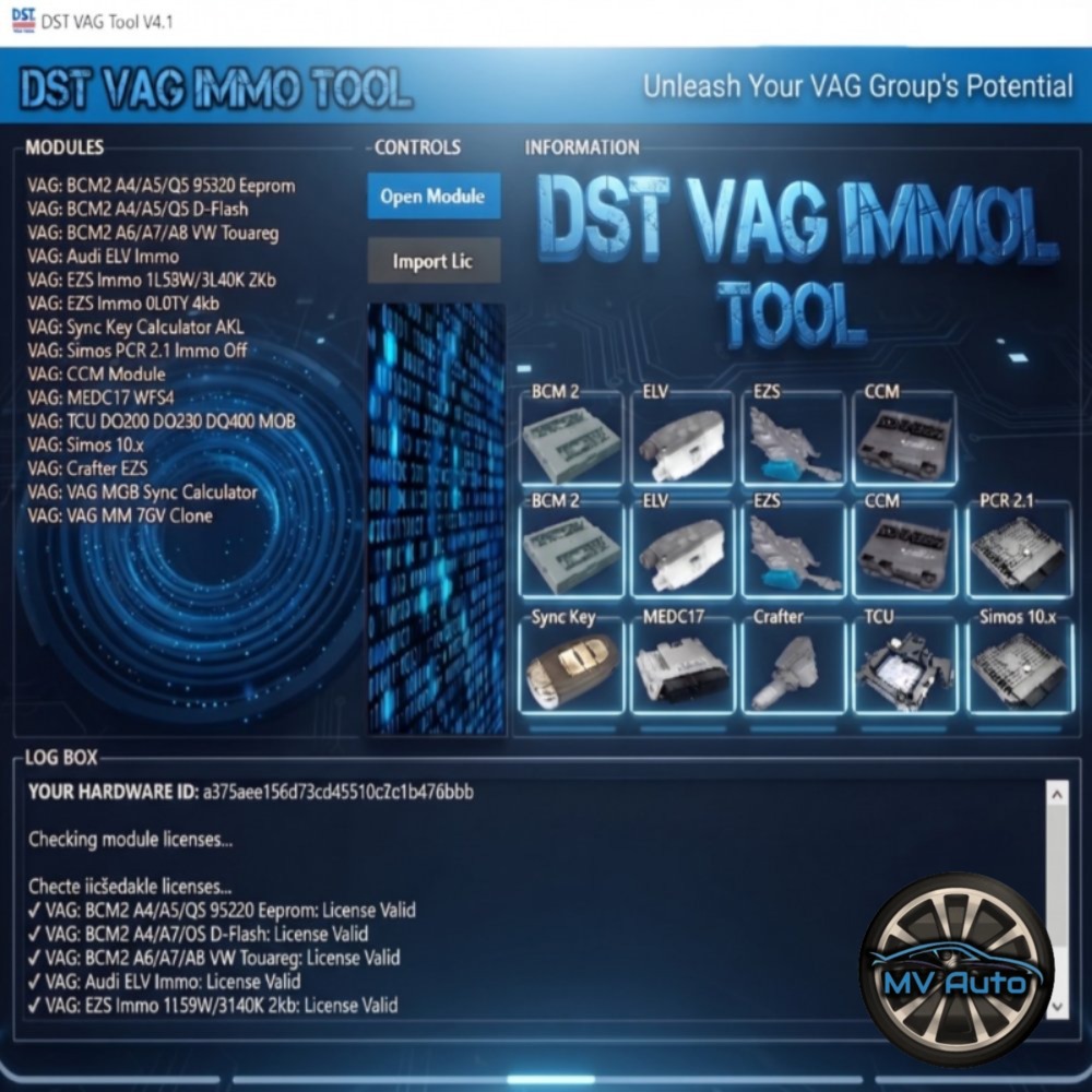 DST VAG IMMO TOOL