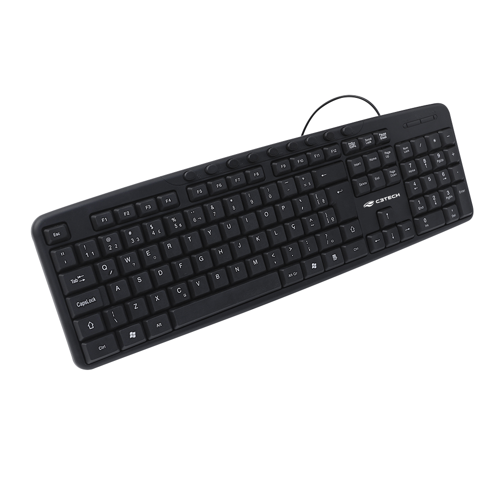 Teclado USB Multimídia KB-M40