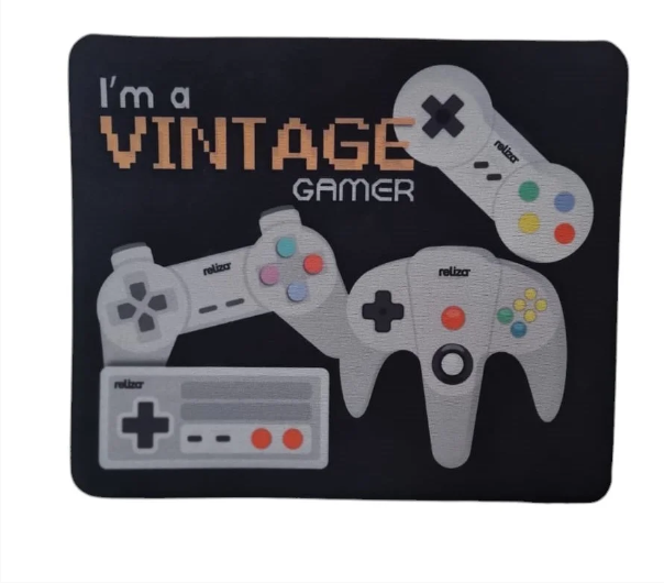 Mousepad gamer vintage