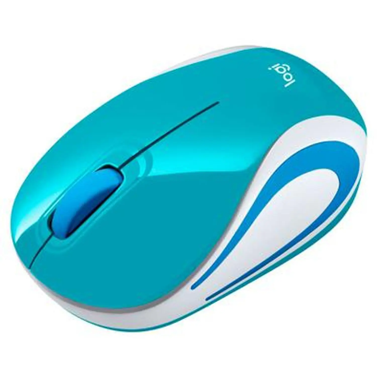 Mouse sem fio Logitech - M187 azul