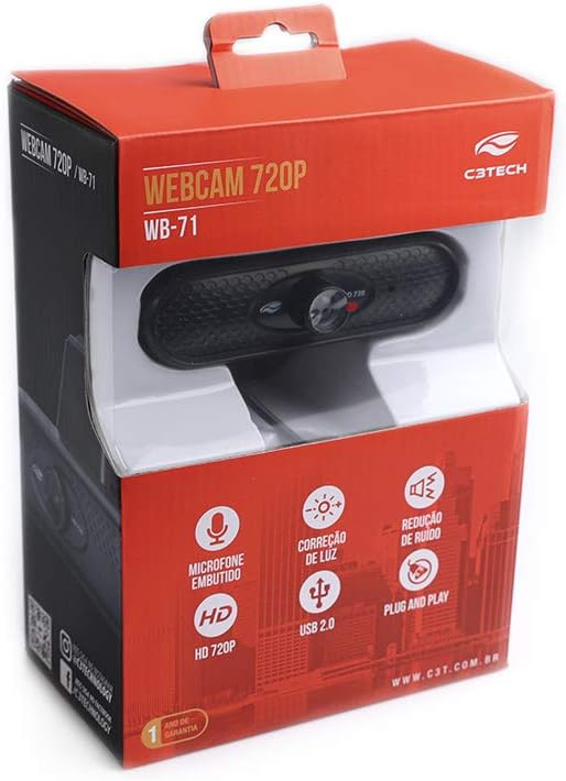 Webcam C3Tech 720P WB-71