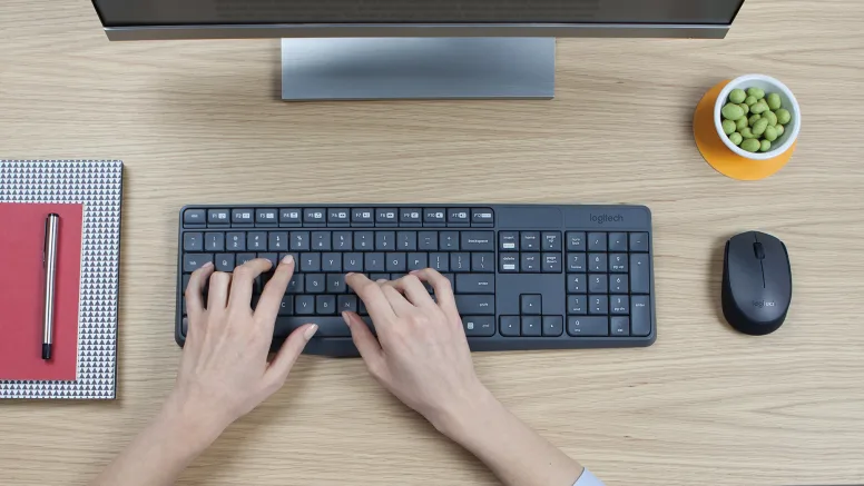 Teclado MK235 sem fio Logitech