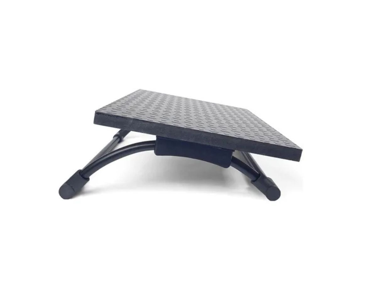 Apoio para pés slider emborrachado