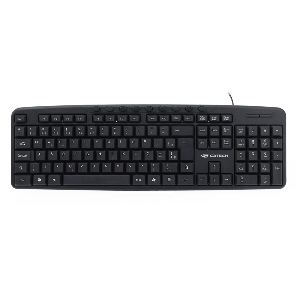 Teclado USB Multimídia KB-M40