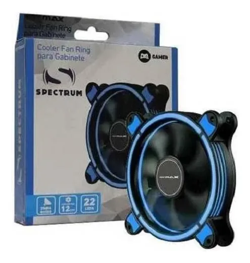 Cooler LED azul- Mymax 