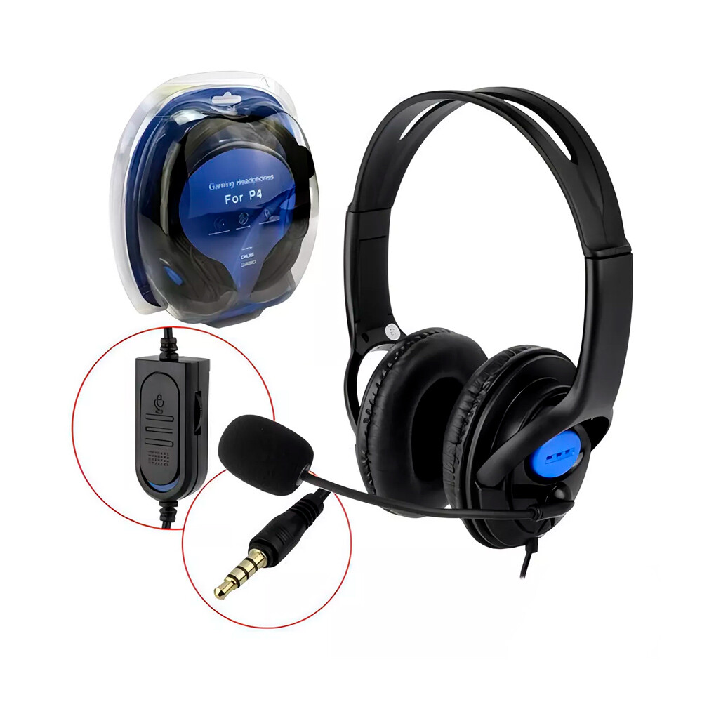 Headset gamer com microfone 