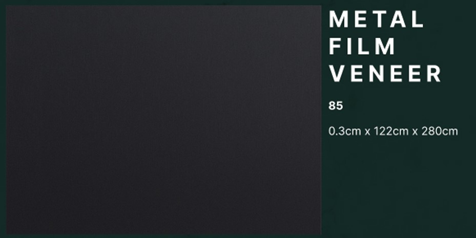 Metallfolie Furnier