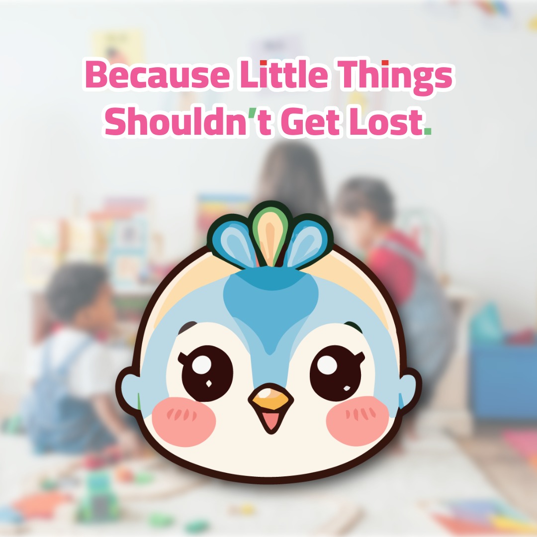 Cute Bird Face Name Label Printable – Kids Labels Sheet