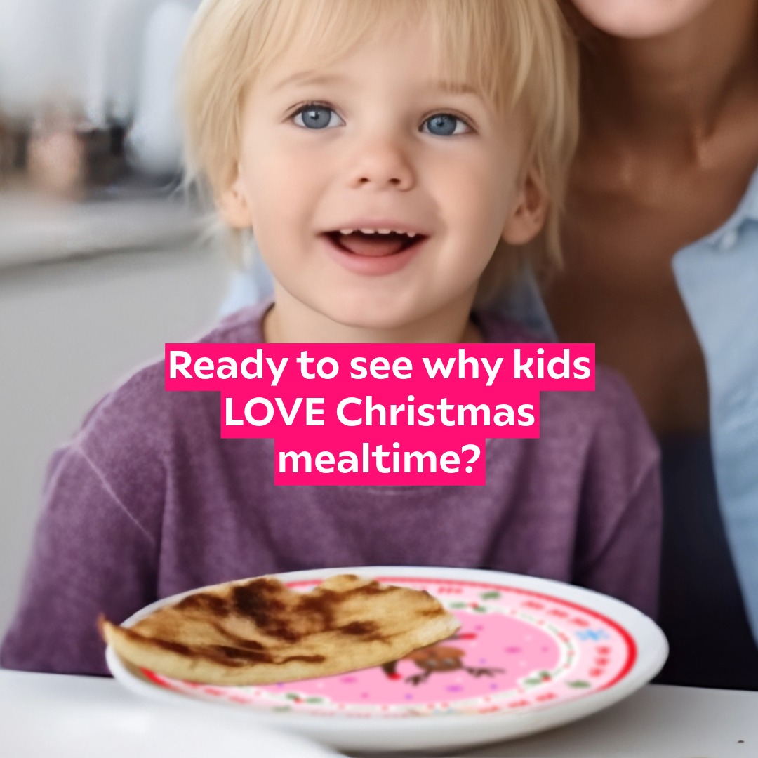 Christmas Reindeer Plate Design – Instant PNG Digital Download