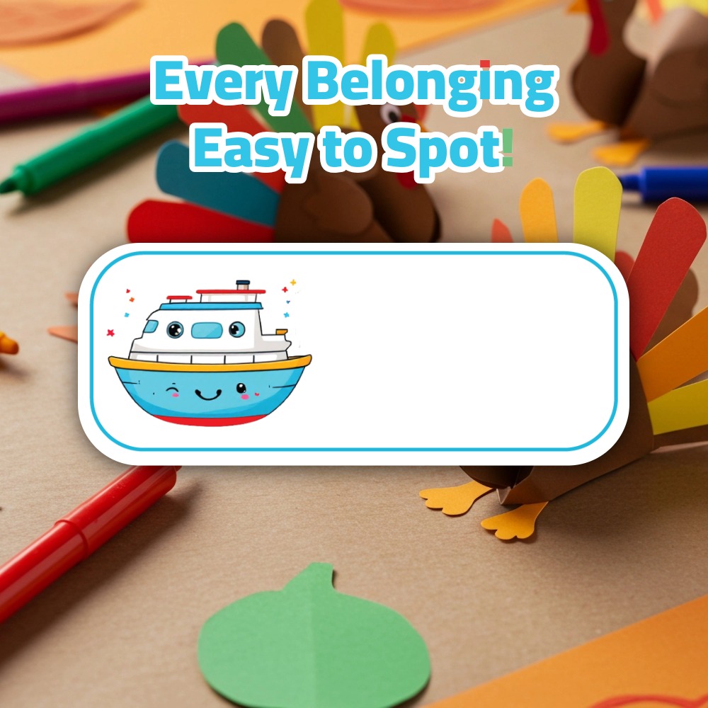 Transport Labels for Kids - PDF Download