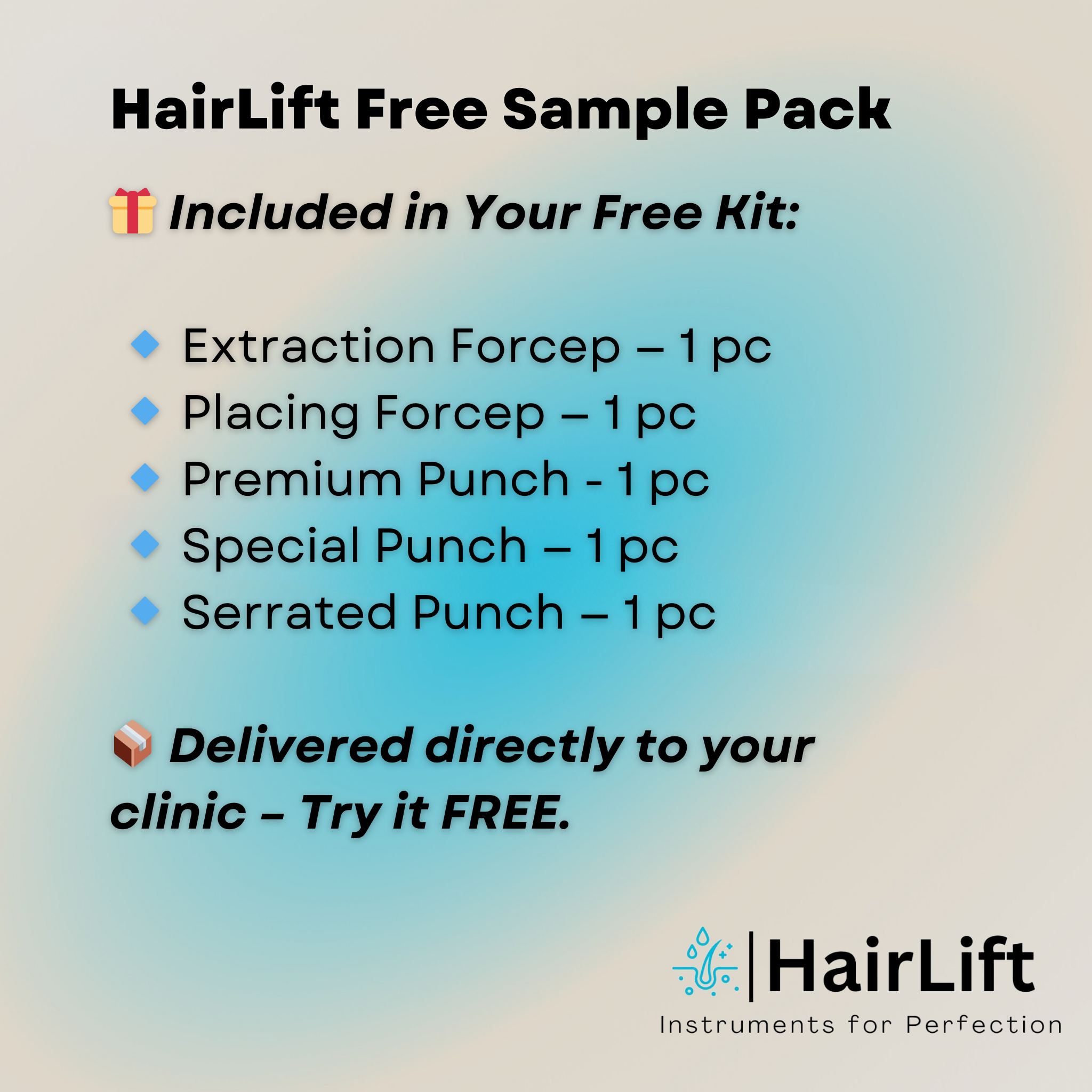 HairLift Free Sample Pack