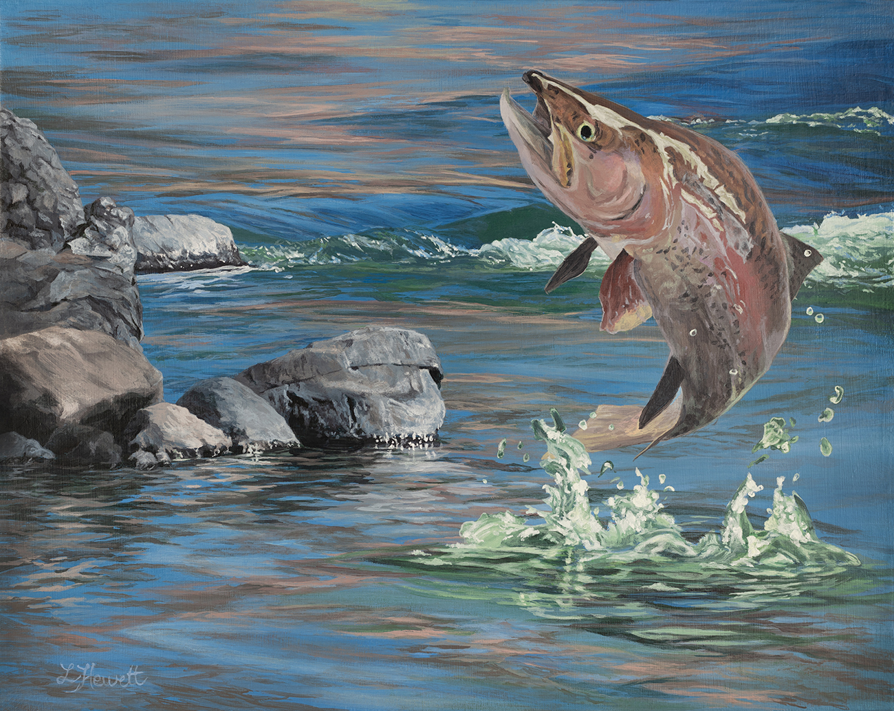 Fire River II Signed Limited Edition Giclée