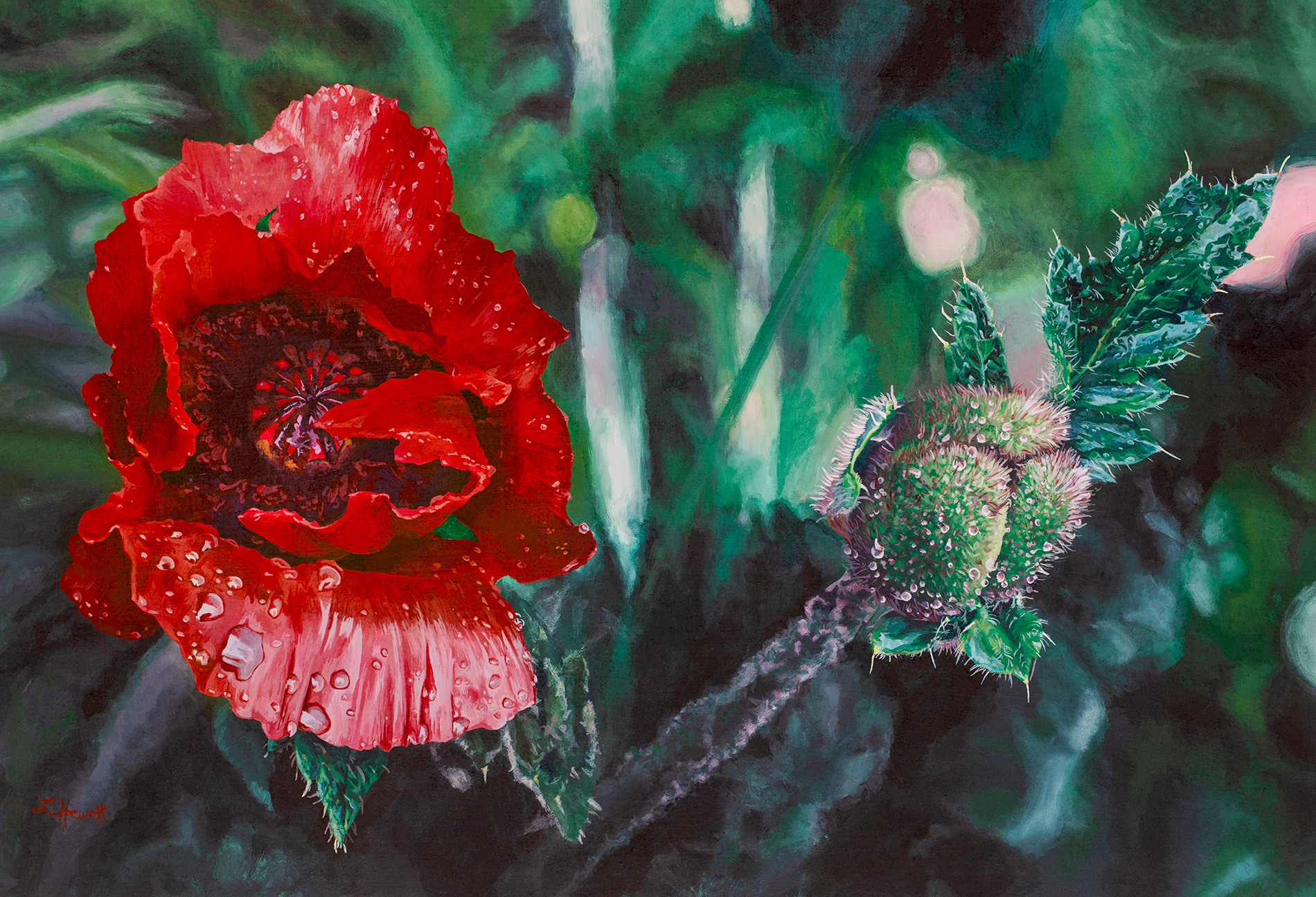 After the Rain -- Limited Edition Fine Art Giclée on Archival Canvas, Stretched