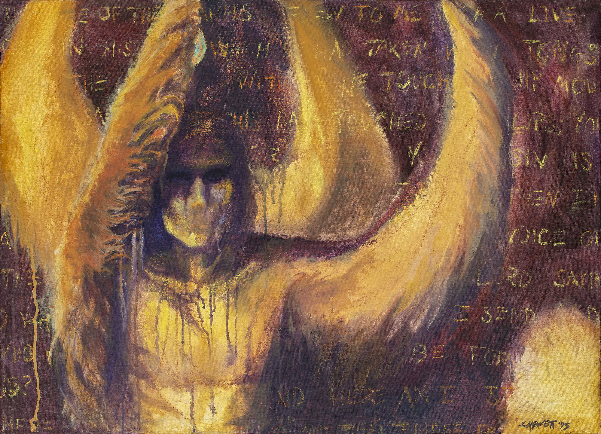 The Commissioning of Isaiah -- Limited Edition Fine Art Giclée on Archival Canvas, Stretched