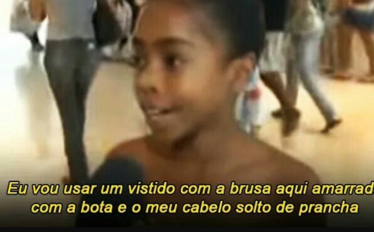 Gastei todo o dinheiro na roupa