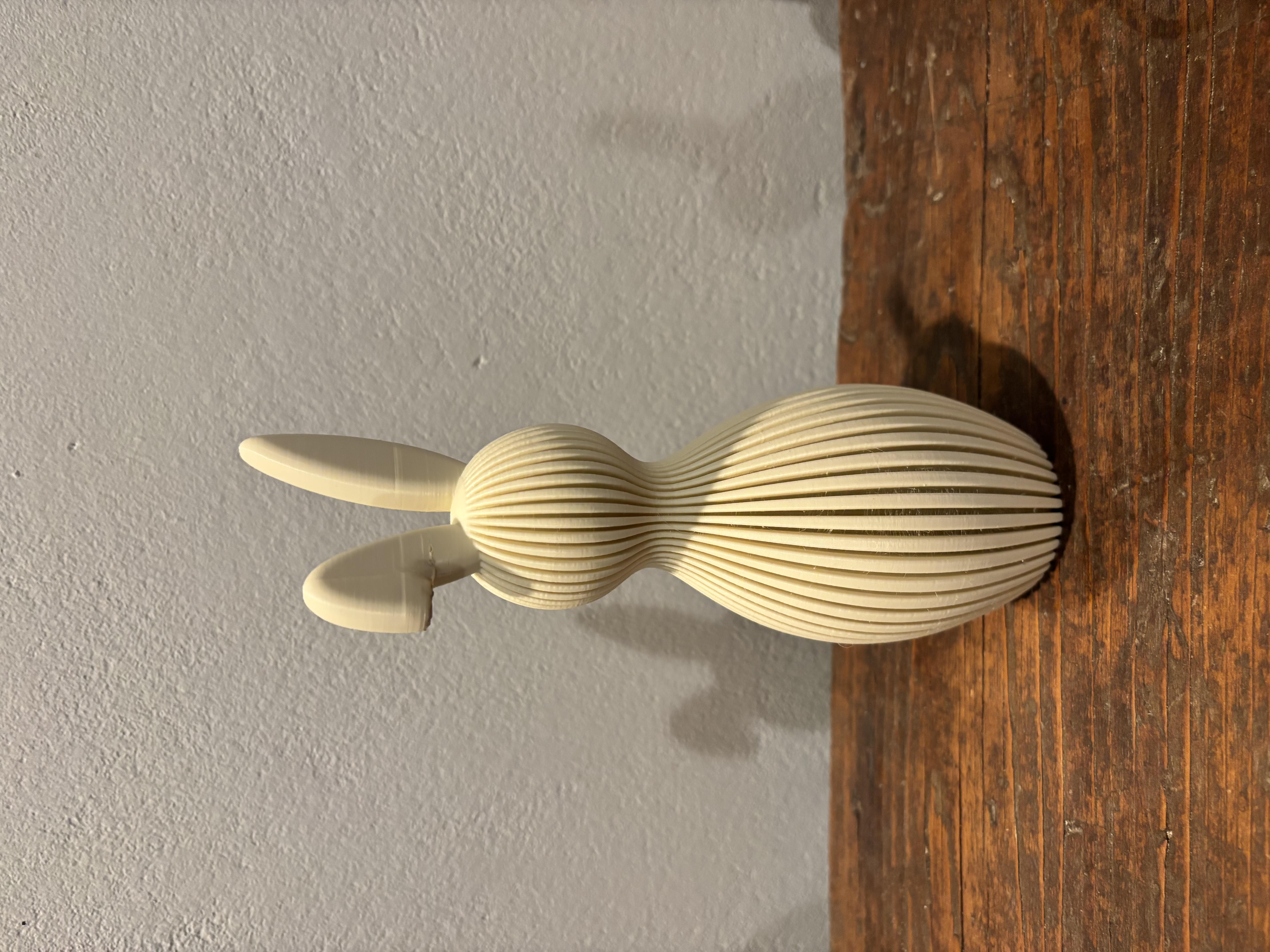 Minimalist Ceramic Bunny Figurine