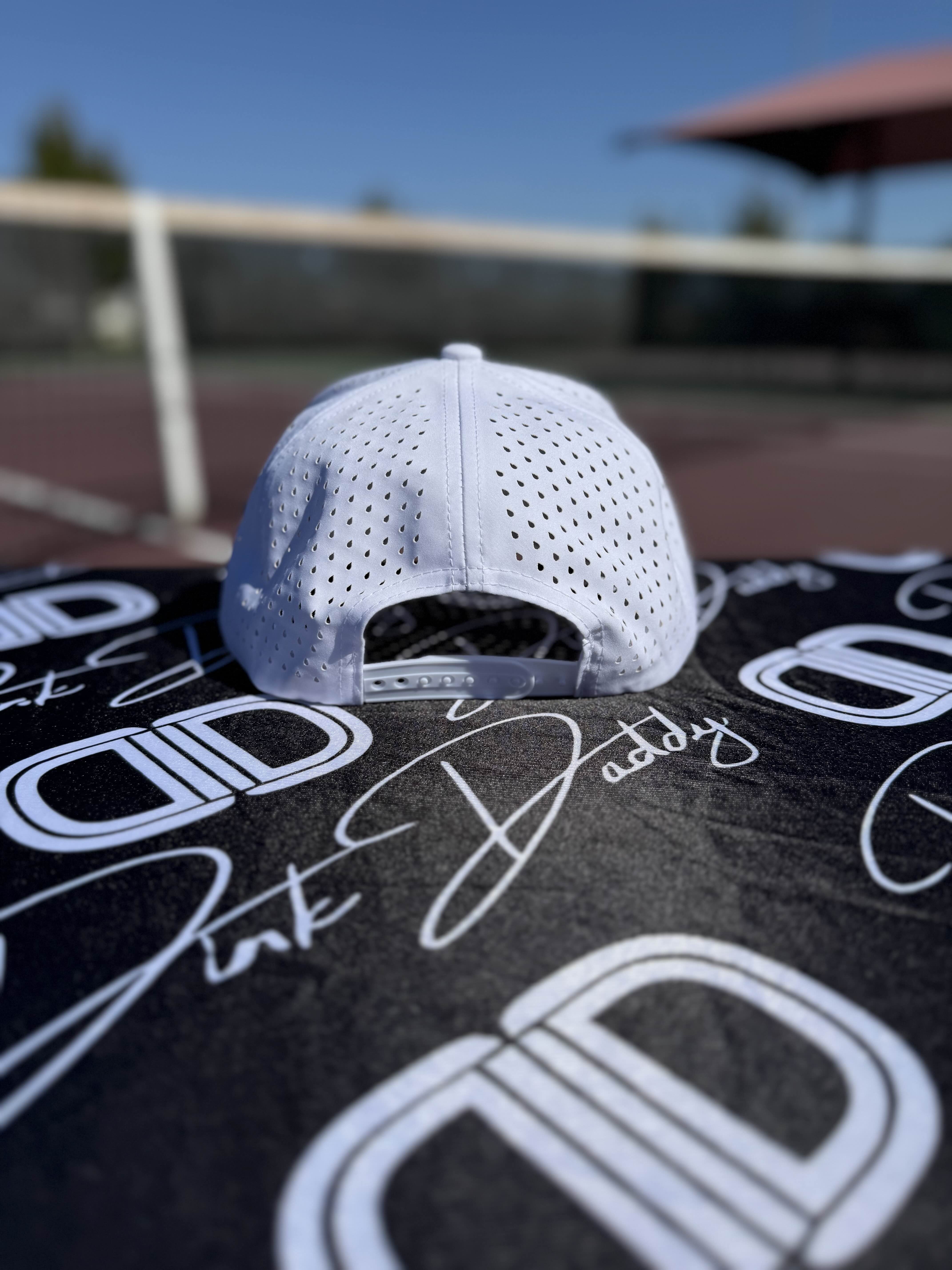 Comp Series 5 Panel Snapback - White