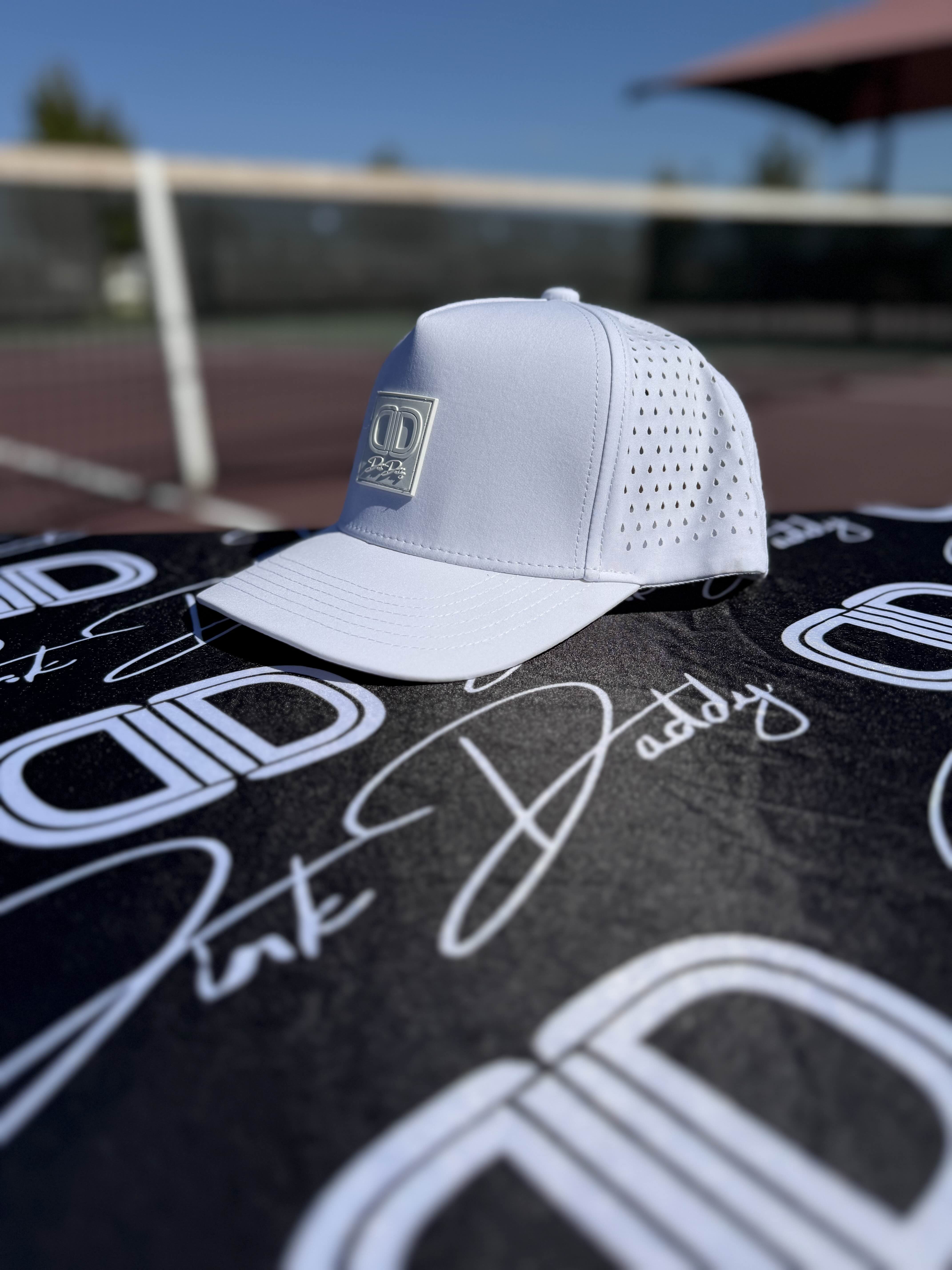 Comp Series 5 Panel Snapback - White