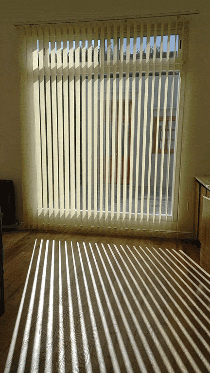 Cortinas bandas verticales