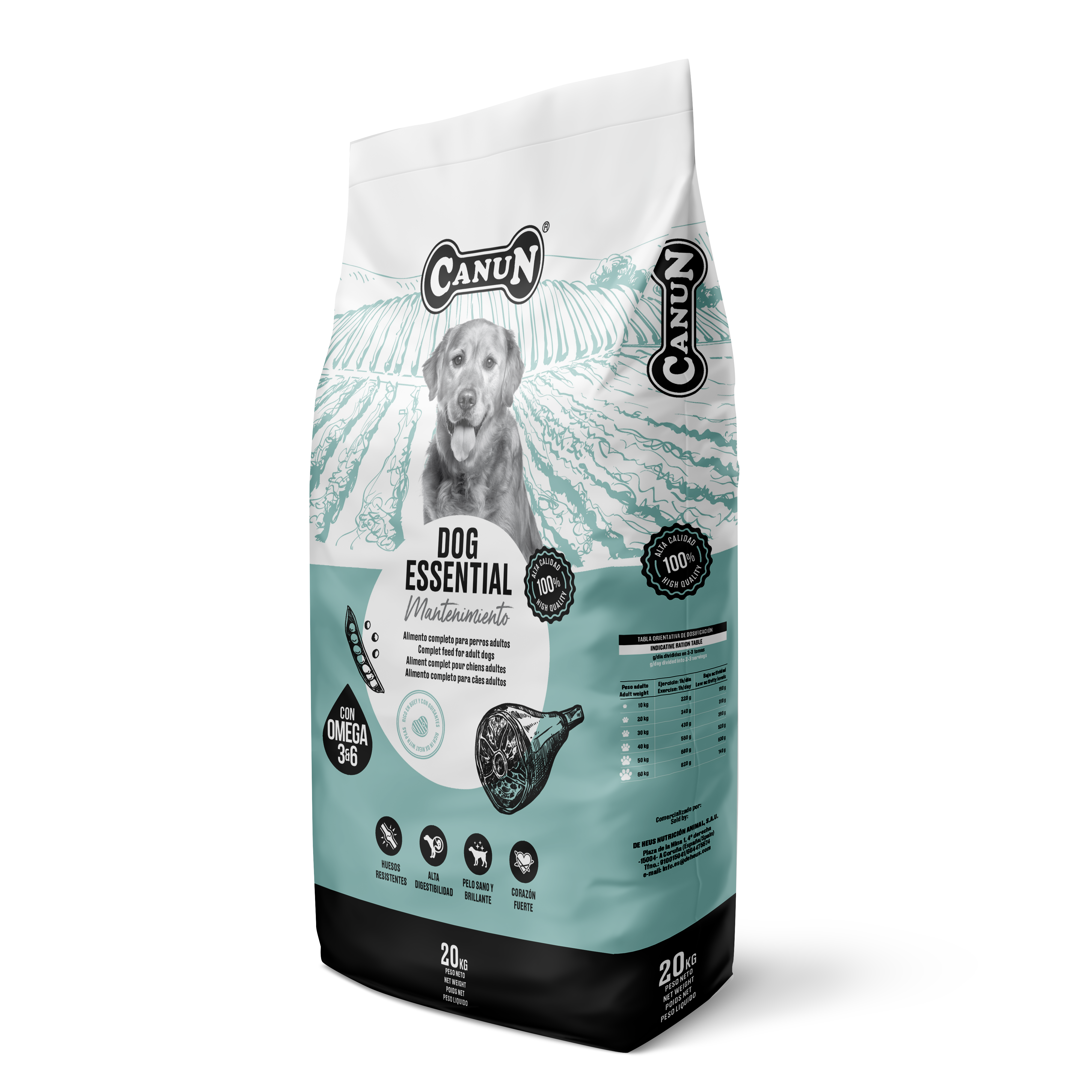 Canun Dog Essential dla psów dorosłych 20kg