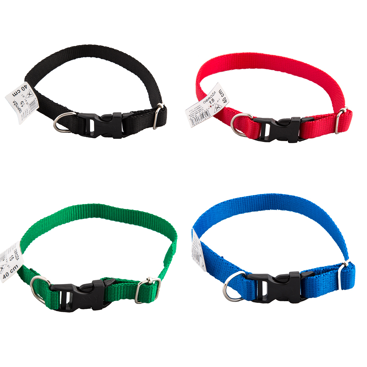 Obroża 15mm/30-40mm klik