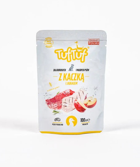 [Zestaw] Tuf Tuf Saszetka kurczak z marchewką 100 g