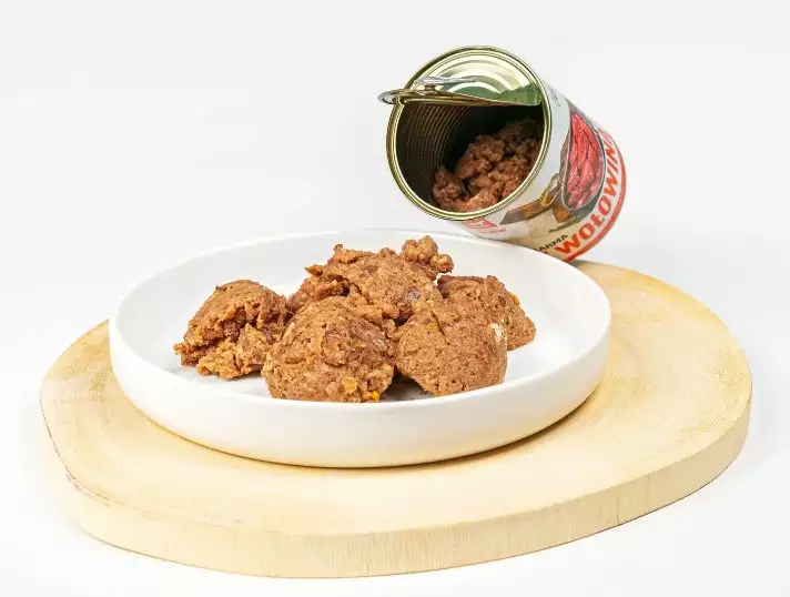 [Zestaw] BULT TufTuf Mokra karma dla psa z wołowiną 800g