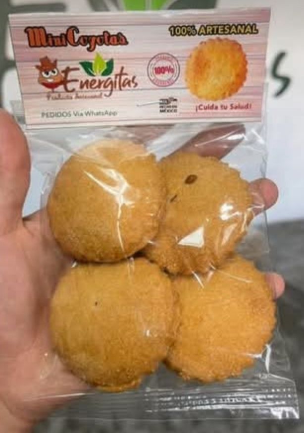 Mini Coyotas Energitas (4 piezas)