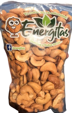 Nuez de la india tostado con sal