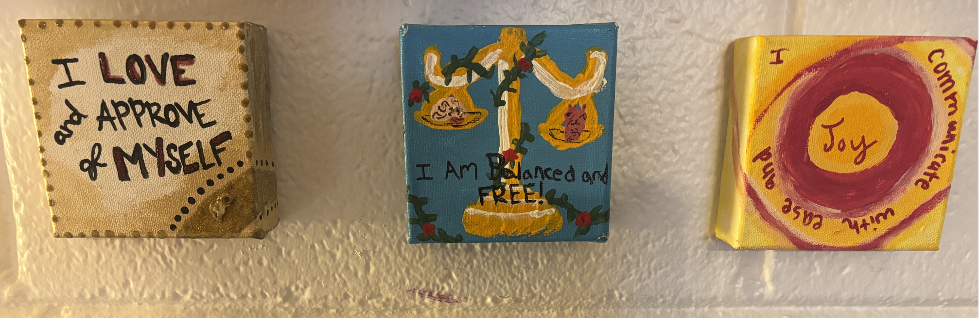 Custom affirmation art pieces 