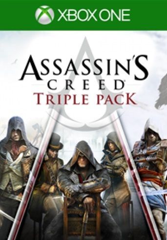 Assassin's Creed Triple Pack Black Flag, Unity, Syndicate 