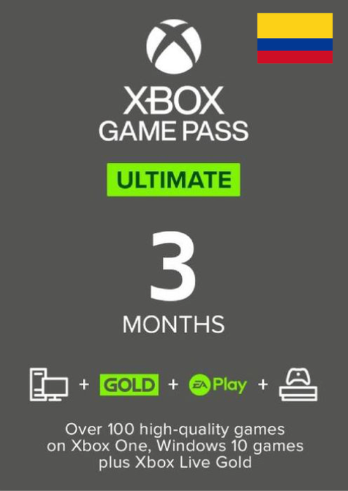 Xbox Game Pass Ultimate 3 meses (CÓDIGO)