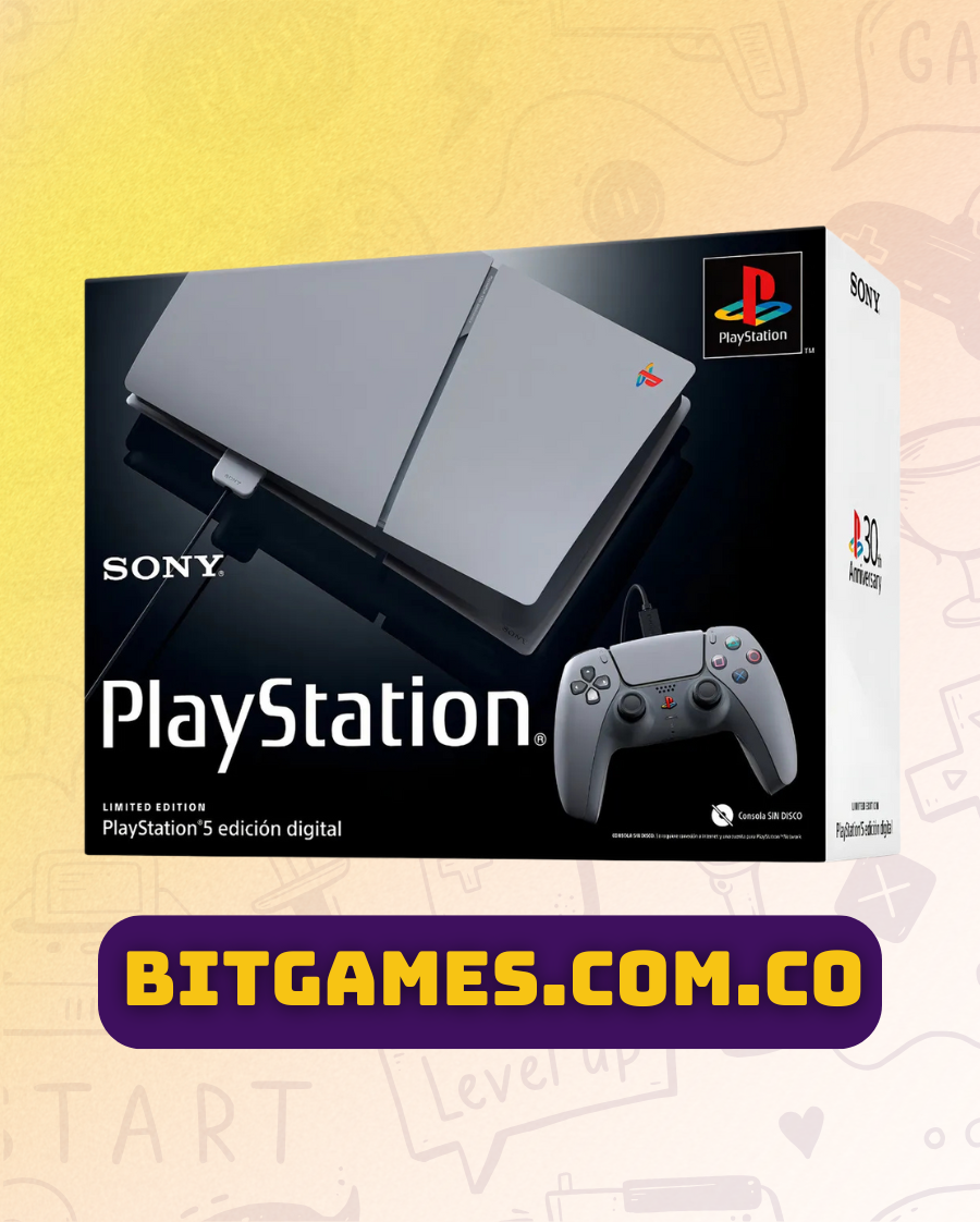 PlayStation 5 Slim Digital Edición 30 Aniversario