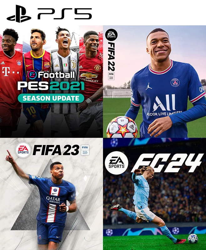 PACK DE FÚTBOL 4 EN 1 - PS5 ⚽🏆