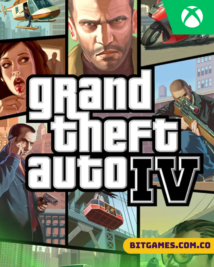 Grand Theft Auto IV (GTA IV - 4) Xbox Classics