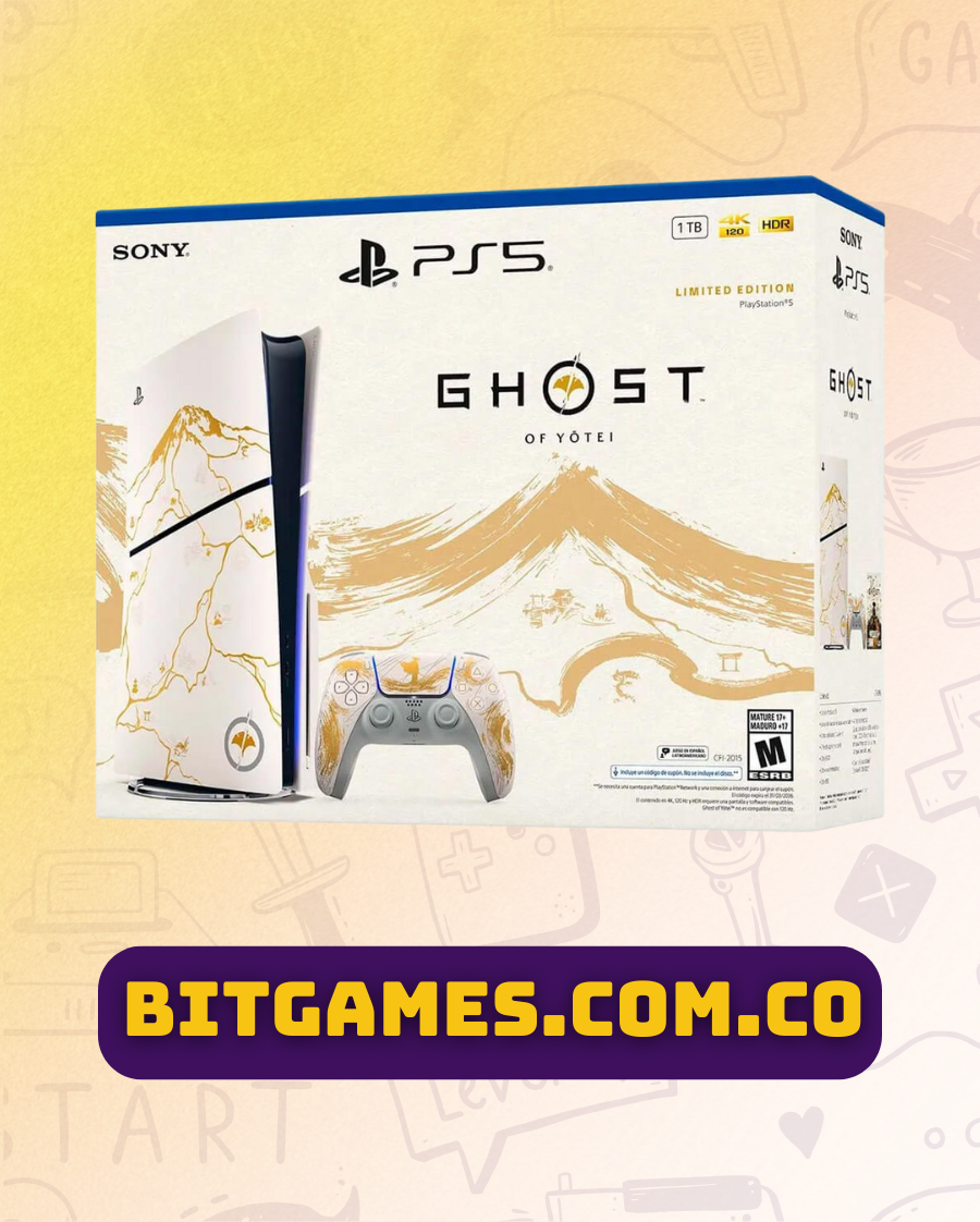 PlayStation 5 Slim Estándar Edición Limitada Ghost Of Yotei