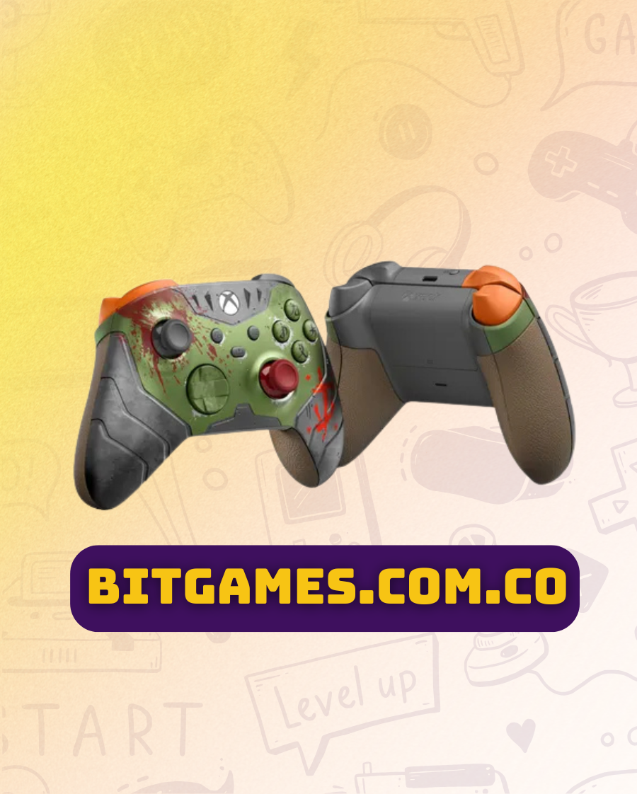 Control Original de Xbox Edición Doom Dark Ages 